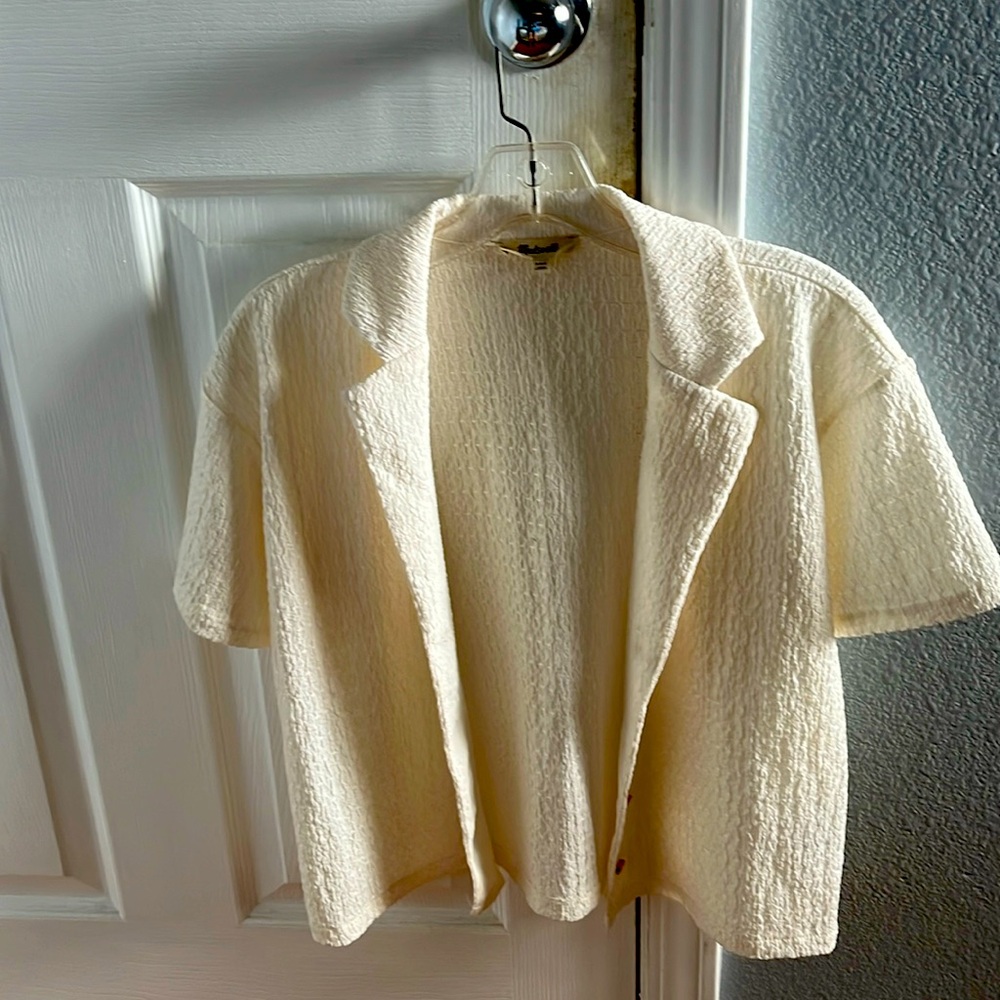 Madewell Crinkly Knit Shirt